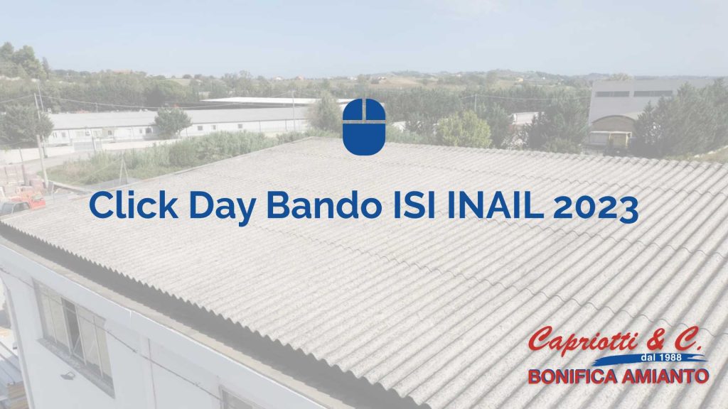 click day amianto bando ISI INAIL